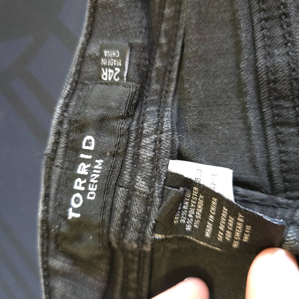 Torrid Barely Boot Black Jeans